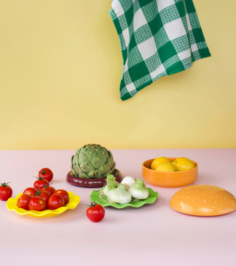Set di pasti con hamburger