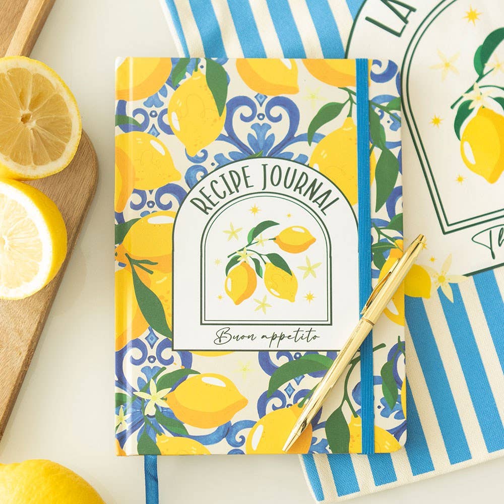 Diario di ricette A5 Limoni italiani