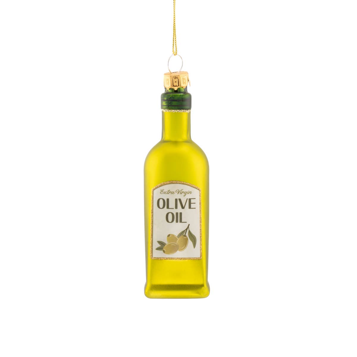 Boule de Noël Bouteille d'huile d'olive
