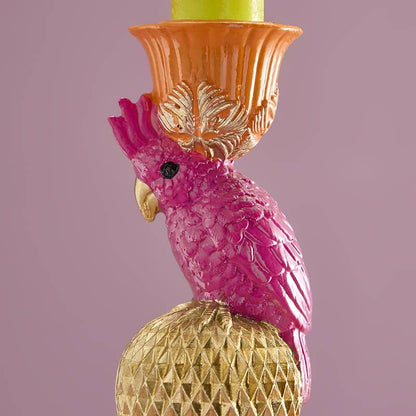 Orange elephant chandelier