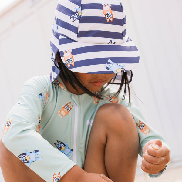 Swimwear Bundle - Blue/White/Green - Bluey