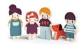 Famille de Poupées avec Cane