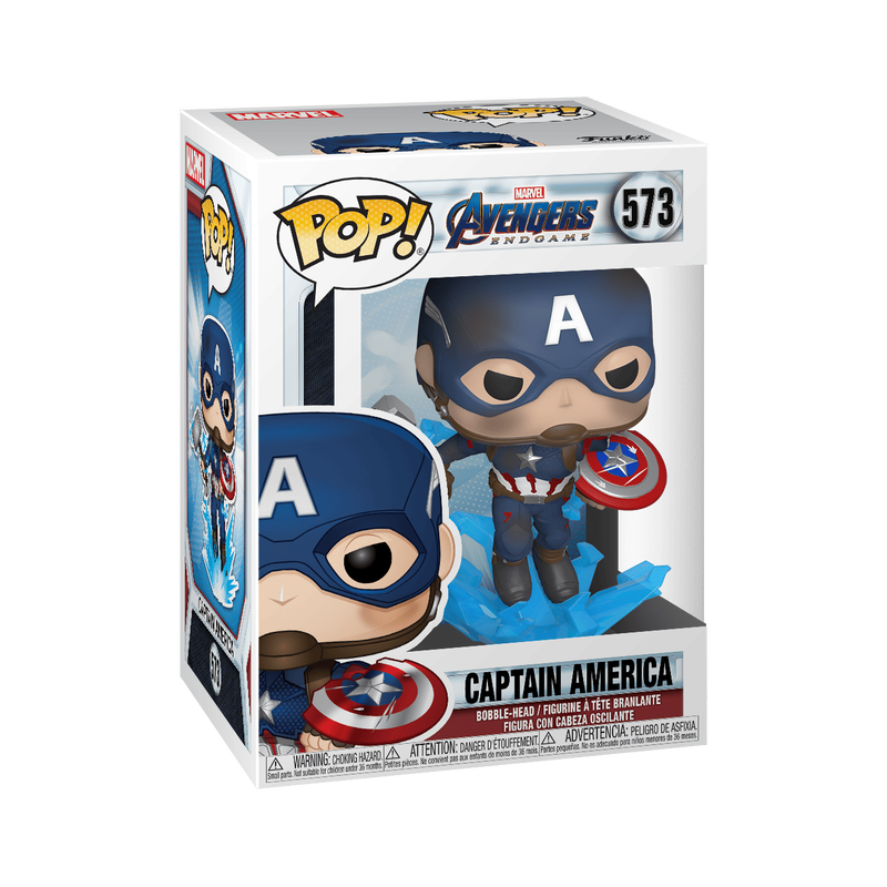 pop captain america with broken shield 573