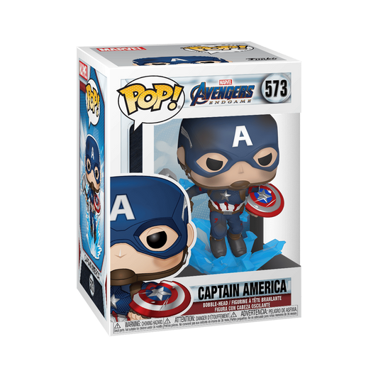 pop captain america with broken shield 573