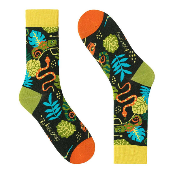 Chameleons and Snakes Socks