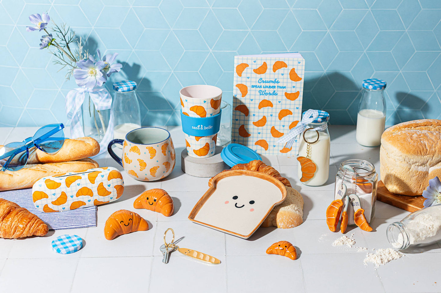Croissant Salt and Pepper Shakers