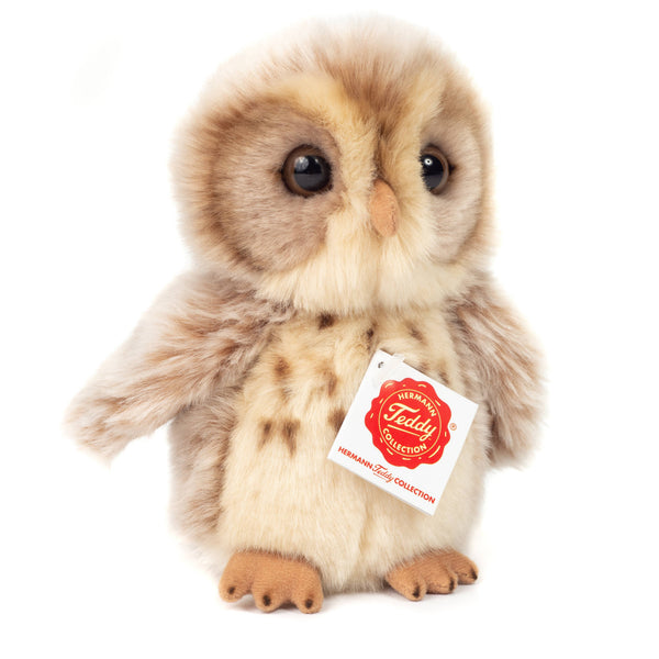Peluche Hibou Brun Clair - Teddy Hermann