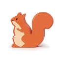 Figura in Legno Animale della Foresta - Scoiattolo