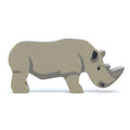 Holzfigur Safari-Tier - Rhinocéros