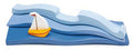 Set espositivo 'Acqua blu'