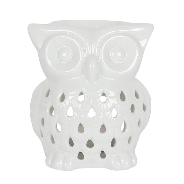 White Owls Oil Burner and Wax Warmer