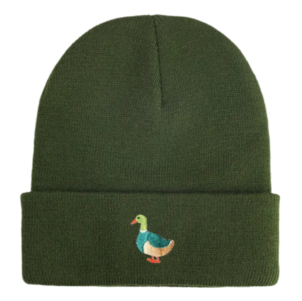 Bonnet Canard Colvert Brodé