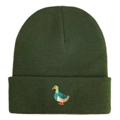 Embroidered Mallard Duck Hat