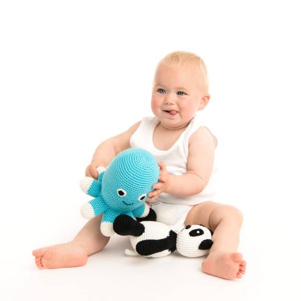 XL Crochet Plush - Black Panda