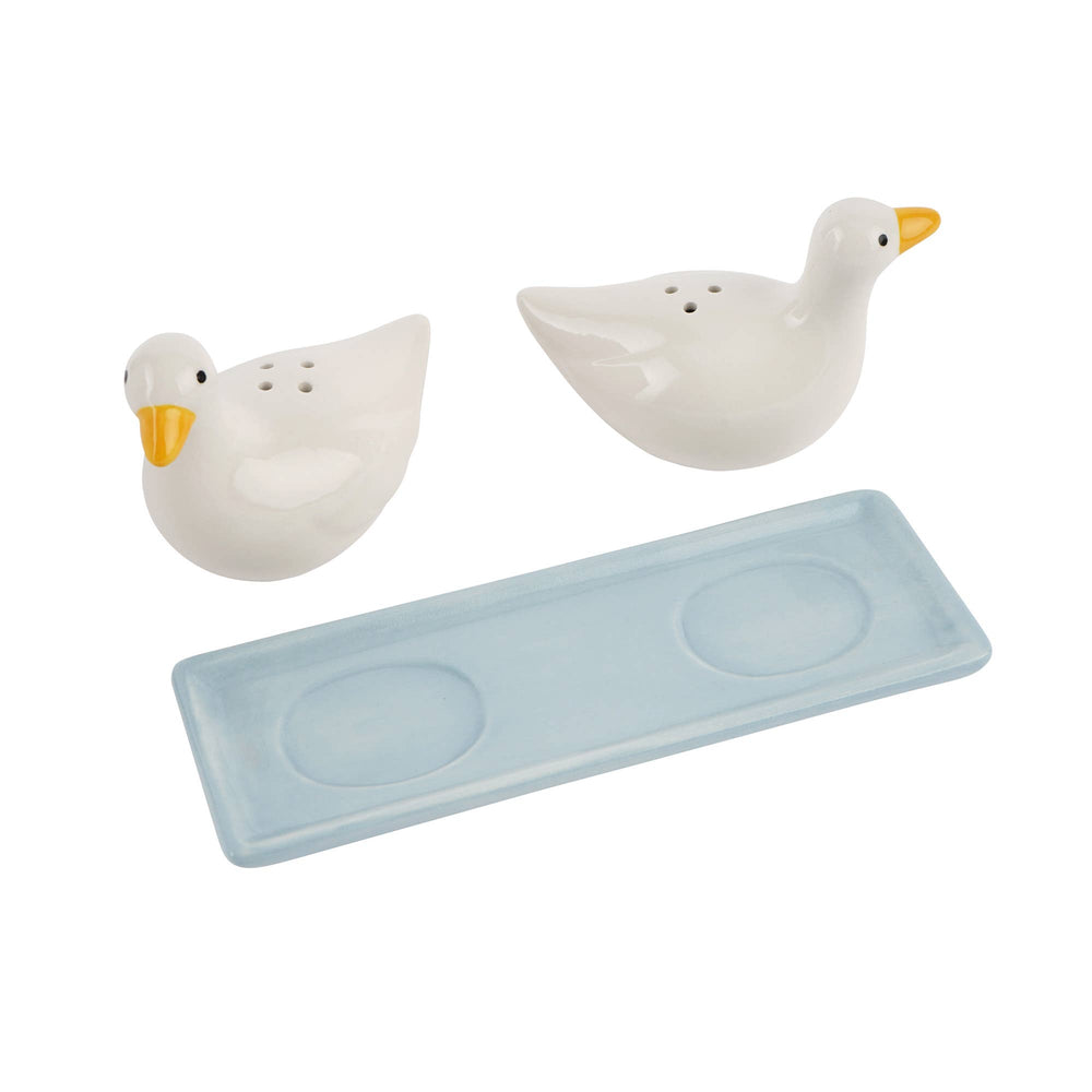 Salière et Poivrière Canards Blancs