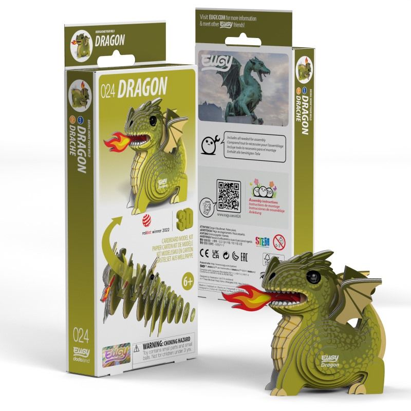 eugy 3d dragon 024 dragon
