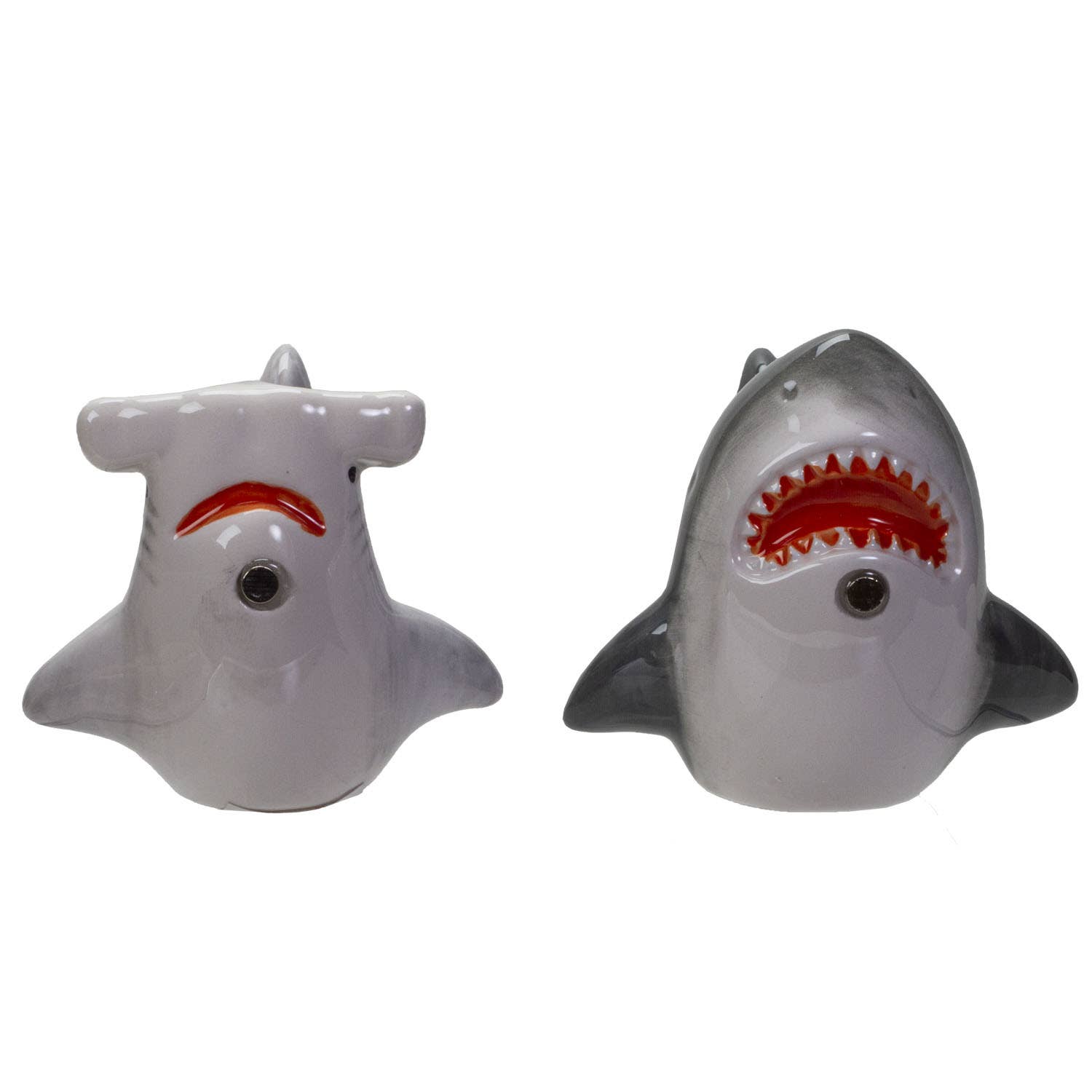 Salière et poivrière Requins – vue 3