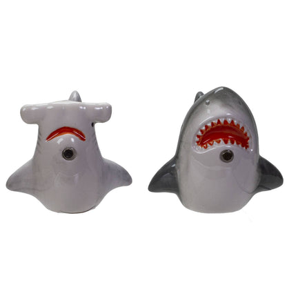 Salière et poivrière Requins – vue 3