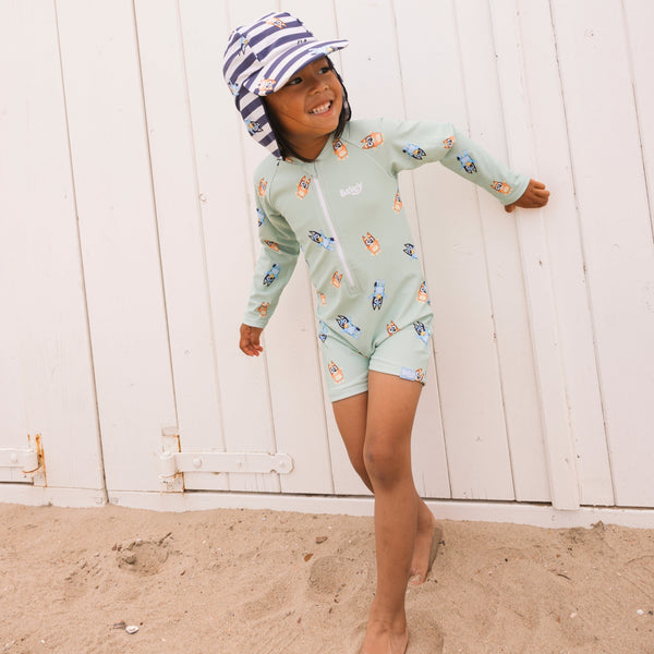 Bundle Swimwear - Orange/Green - Bluey