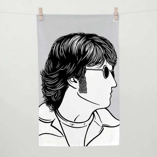 The Beatles “John Lennon” tea towel