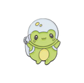 Astronaut Frog Pin