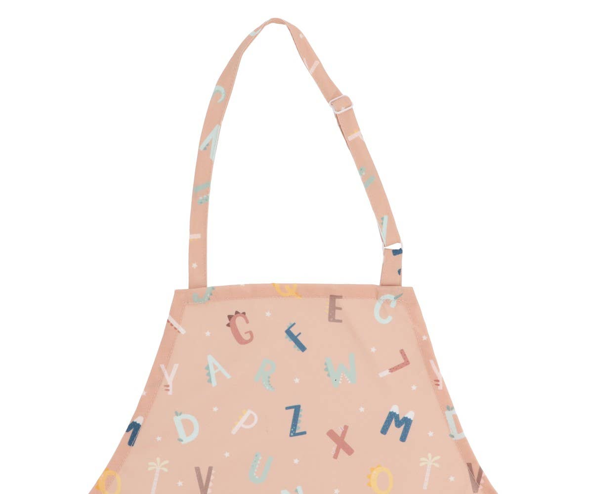 Ensemble tablier et manique Lettres de l’Alphabet Rigolotes