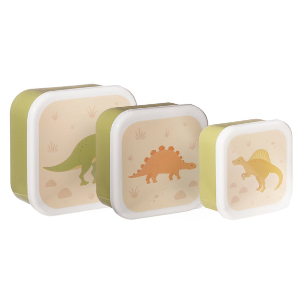 Dinosaur Desert Snack Boxes - 3-Pack