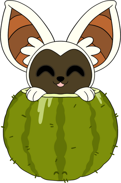Momo Cactus Stickie (6in)