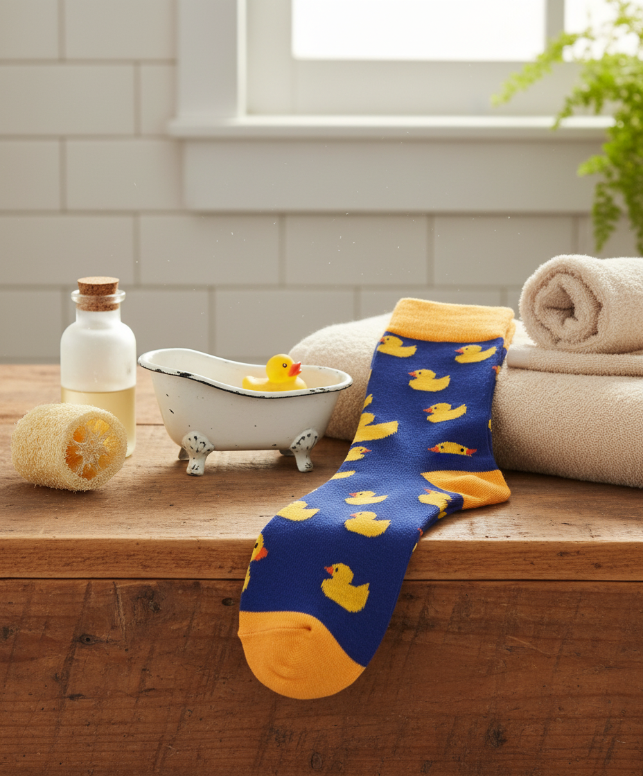 "Rubber Ducks" Duck Socks