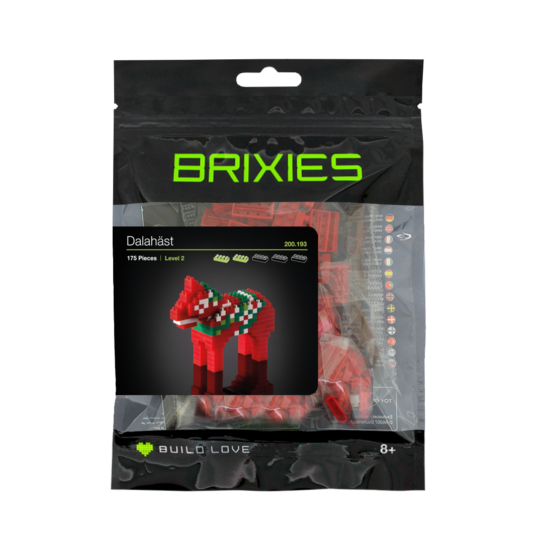 BRIXIES Dalecarlian Horse “Dalahäst”