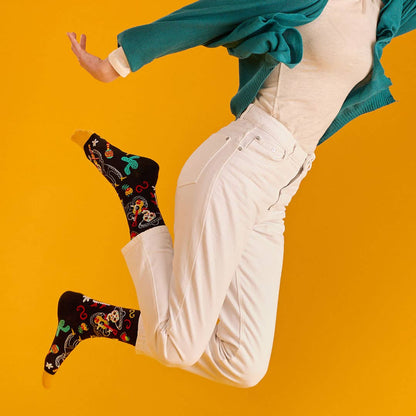 Mariachi Day of the Dead Socks