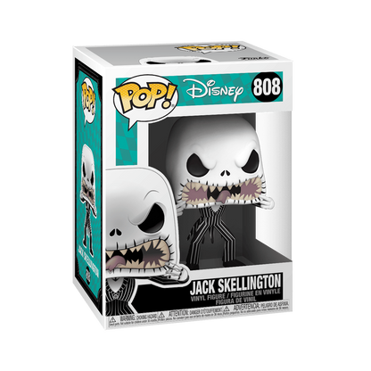 pop jack skellington scary face 808
