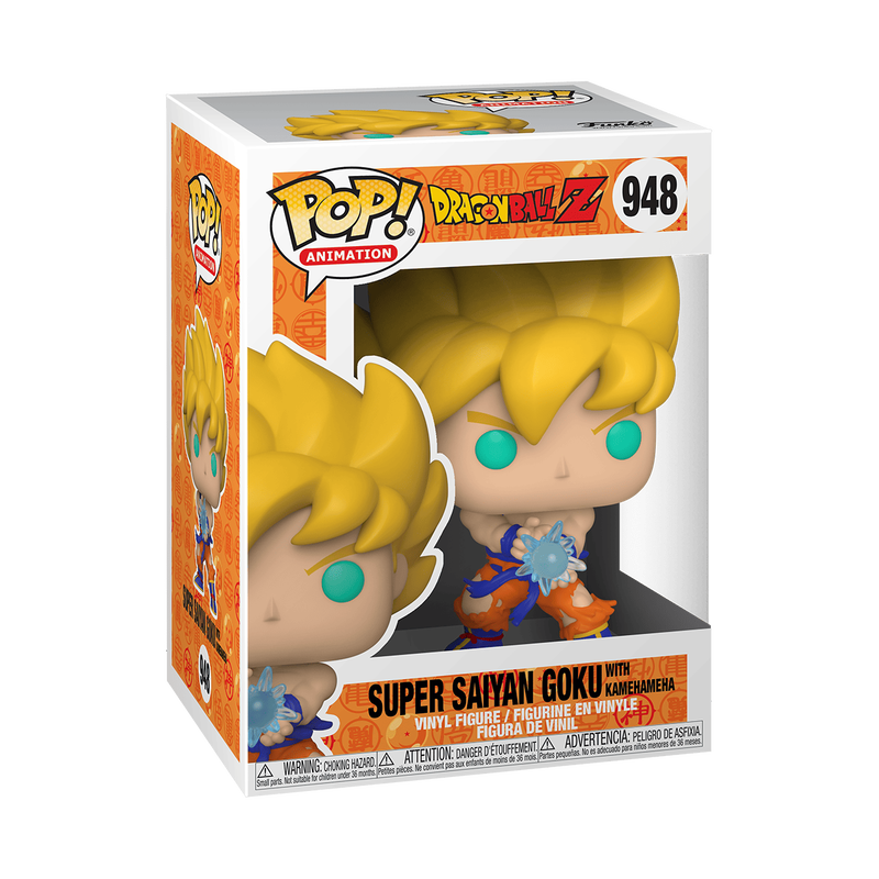 Pop! Super Saiyan Goku with Kamehameha