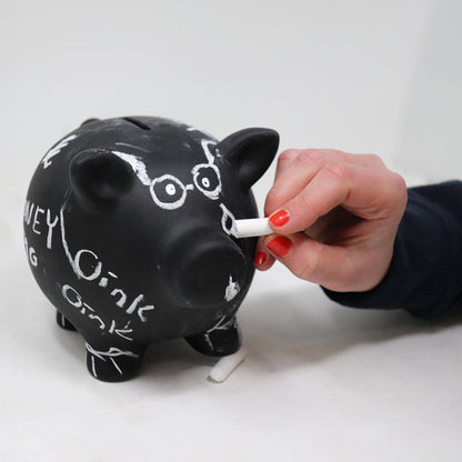 Piggy Bank with Chalk
