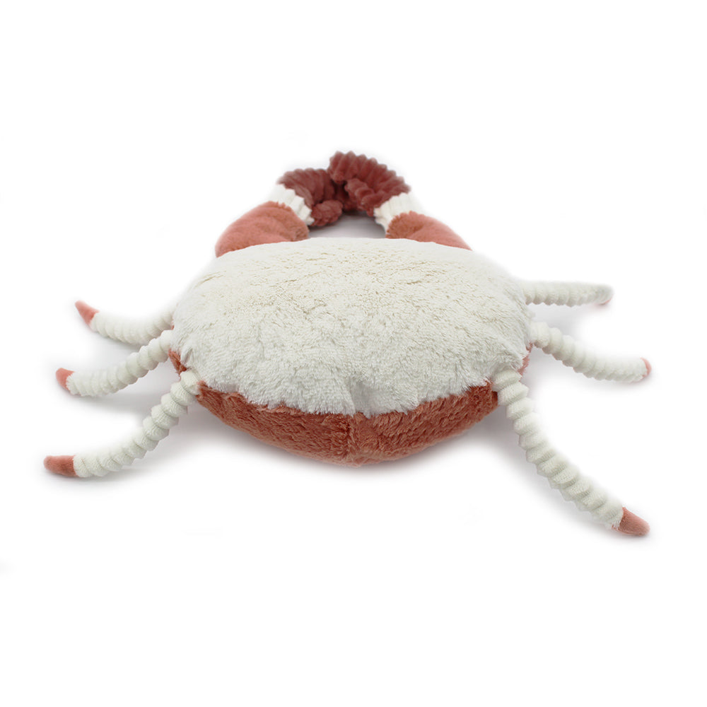 Peluche crabe Cassecou maman et son bébé terracotta – Les Ptipotos – vue 7
