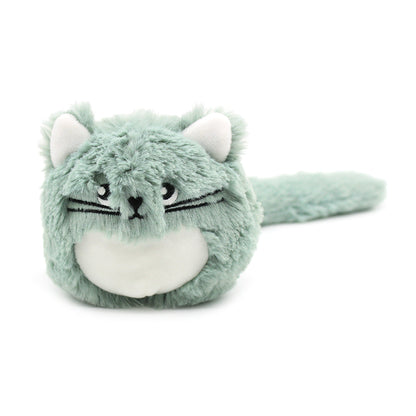 Peluche chat Miaou maman et son bébé vert menthe – Les Ptipotos – vue 8