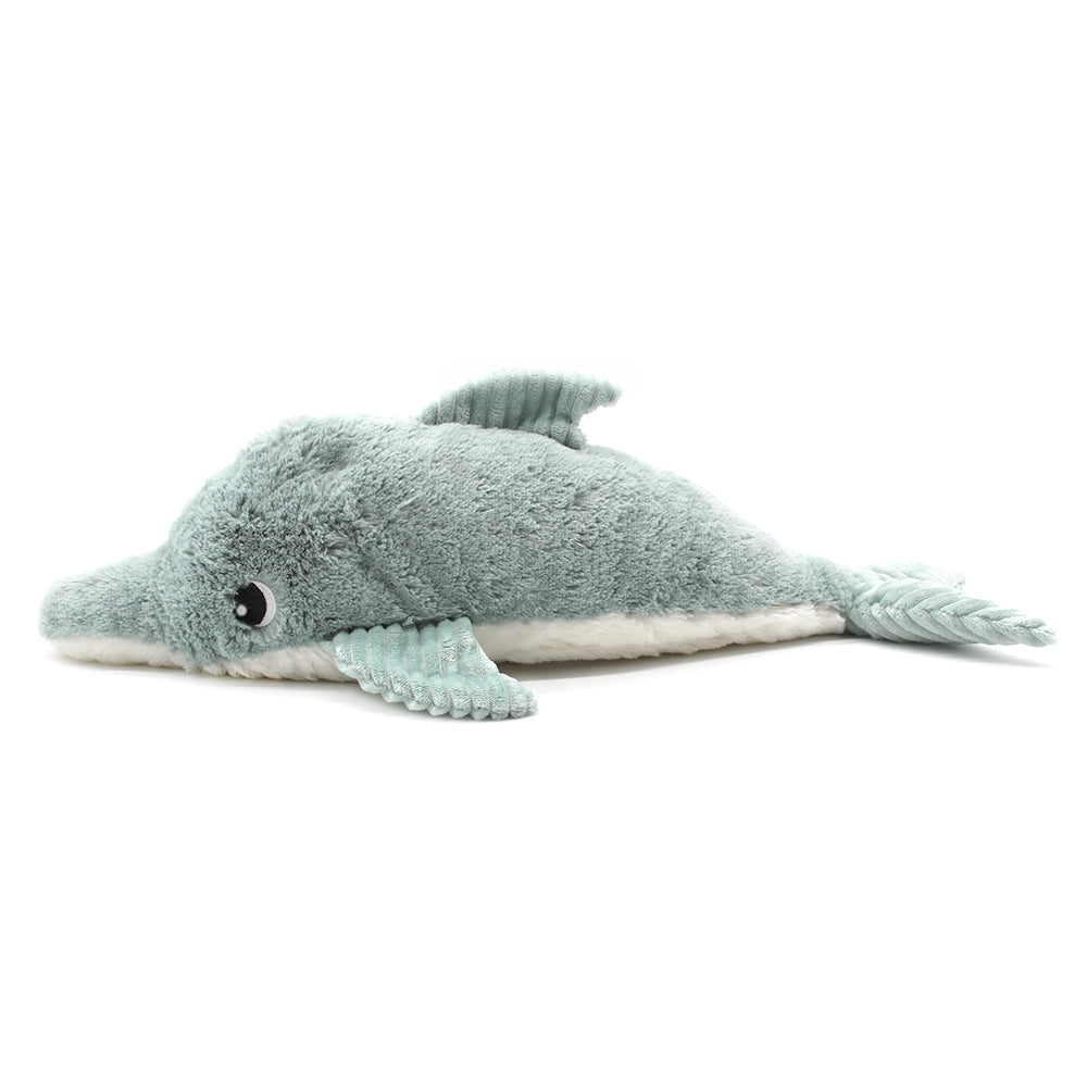 Peluche dauphin Tofou maman et son bébé vert menthe – Les Ptipotos – vue 5