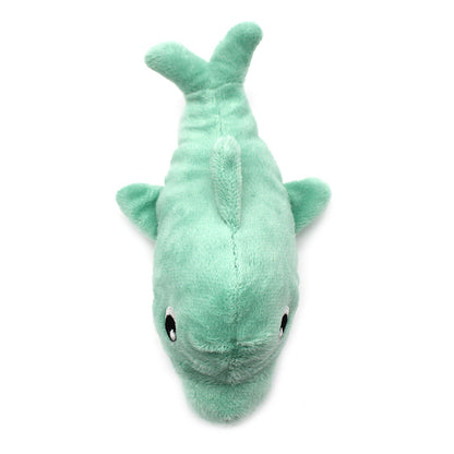 Peluche dauphin Tofou maman et son bébé vert menthe – Les Ptipotos – vue 9