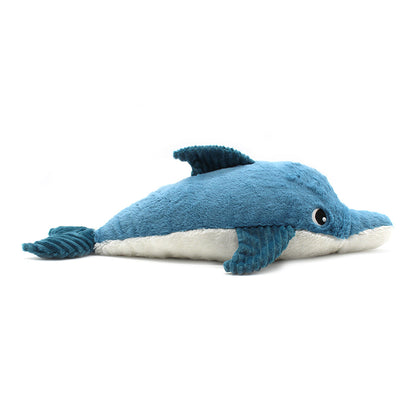 Peluche dauphin Tofou maman et son bébé bleu – Les Ptipotos – vue 7