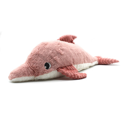 Peluche dauphin Tofou maman et son bébé rose – Les Ptipotos – vue 5