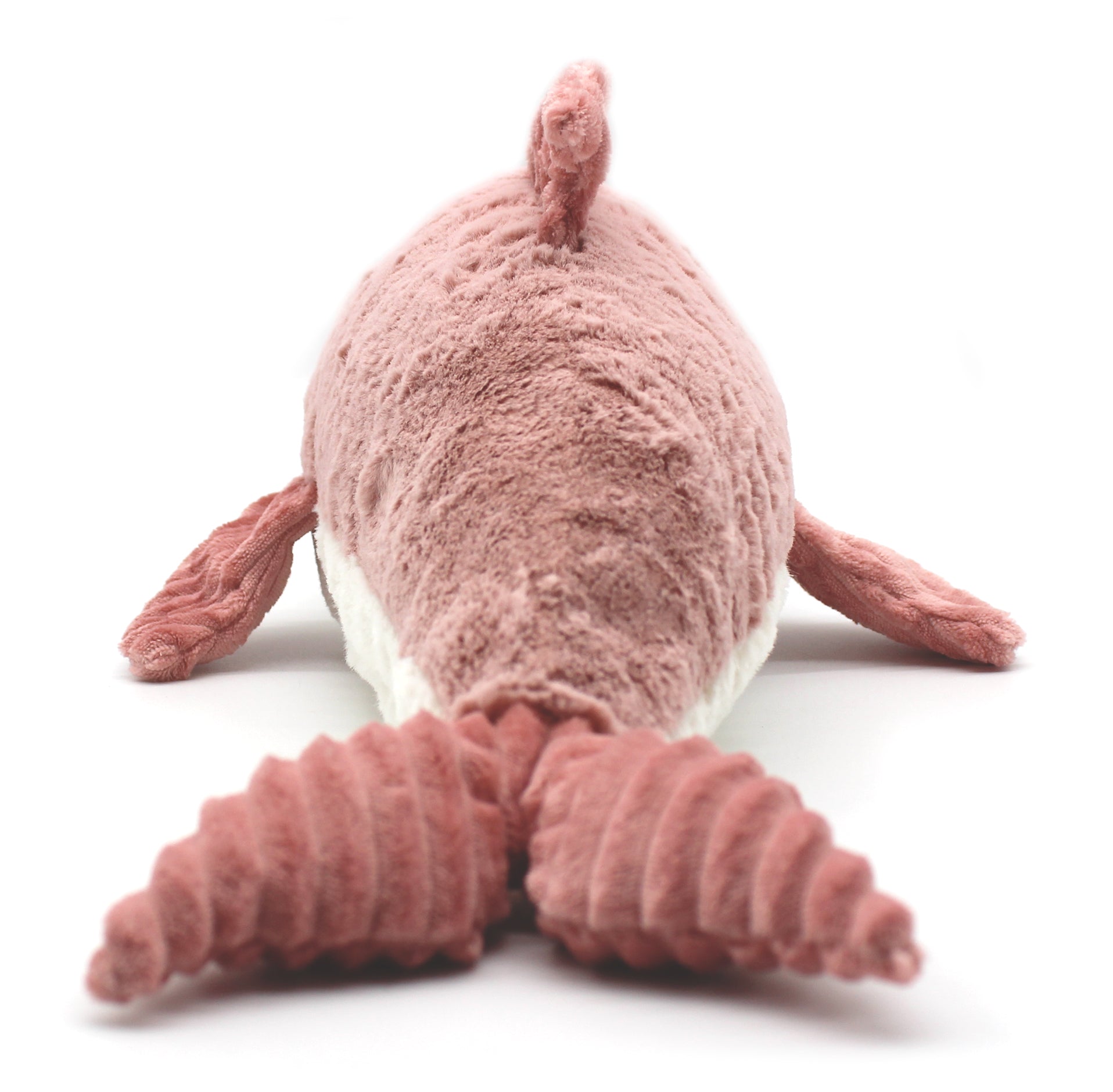 Peluche dauphin Tofou maman et son bébé rose – Les Ptipotos – vue 7