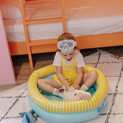 Peluche dauphin Tofou maman et son bébé rose – Les Ptipotos – vue 2