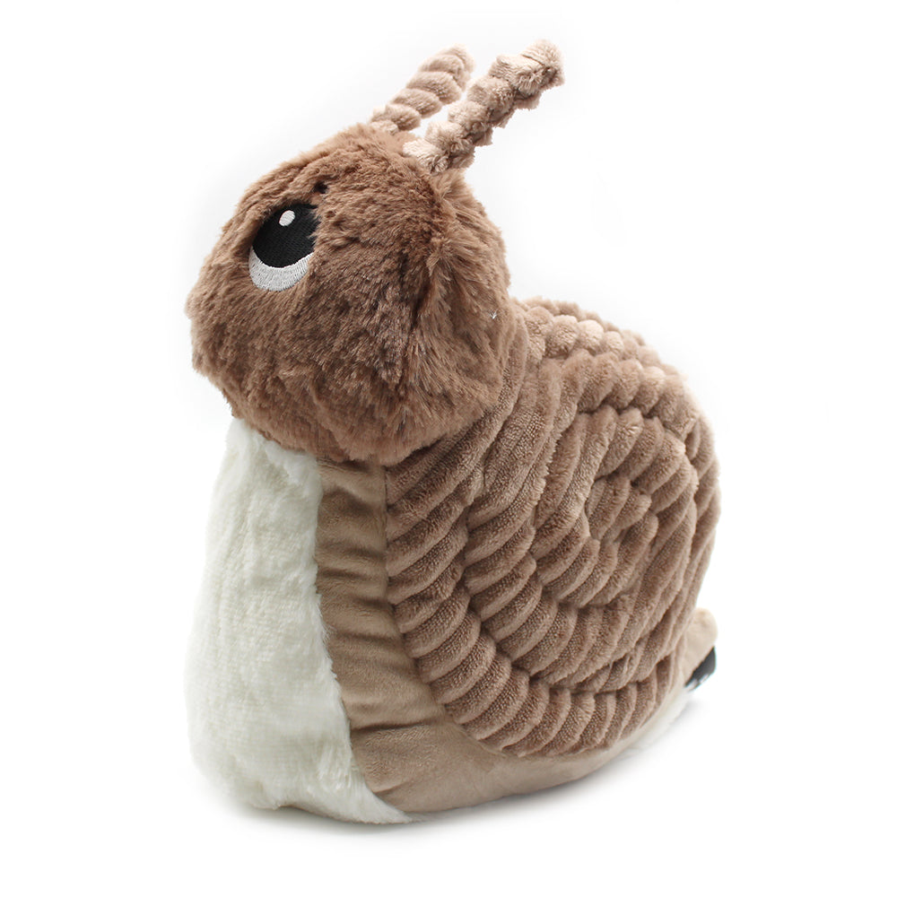 Peluche escargot Speedou maman et son bébé marron beige – Les Ptipotos – vue 6