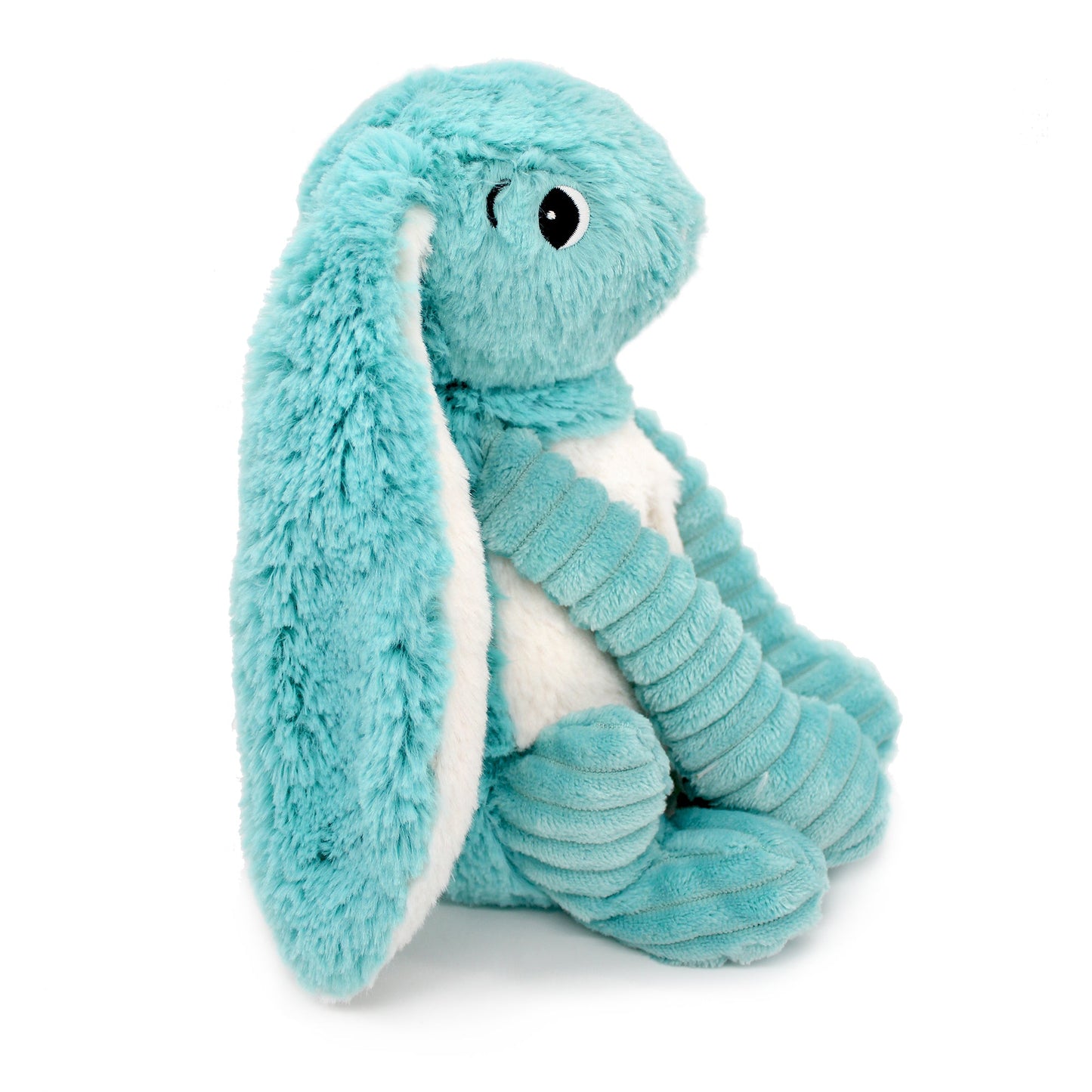 Peluche lapin Toudou maman et son bébé bleu aqua – Les Ptipotos – vue 4