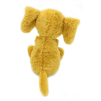 Peluche éléphant Dimoitou maman et son bébé jaune moutarde – Les Ptipotos – vue 5