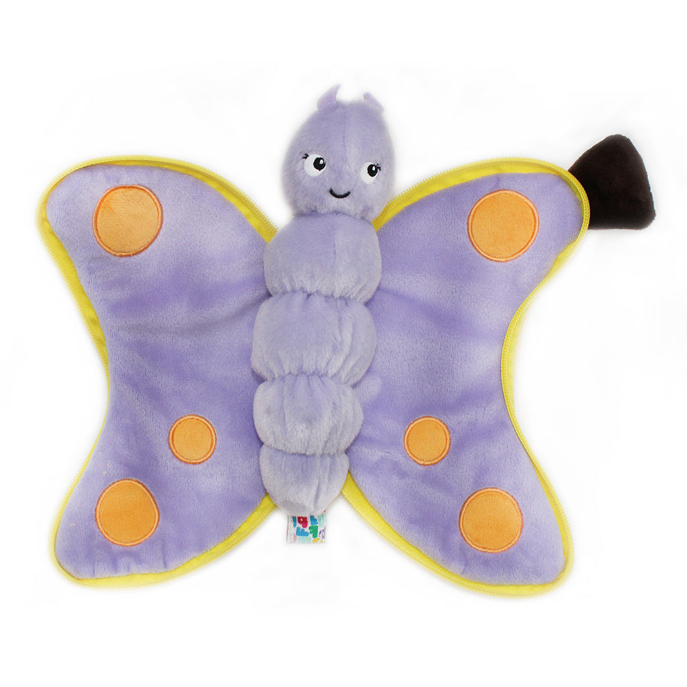 Peluche réversible Poppet le papillon/banane – Flipetz – vue 7