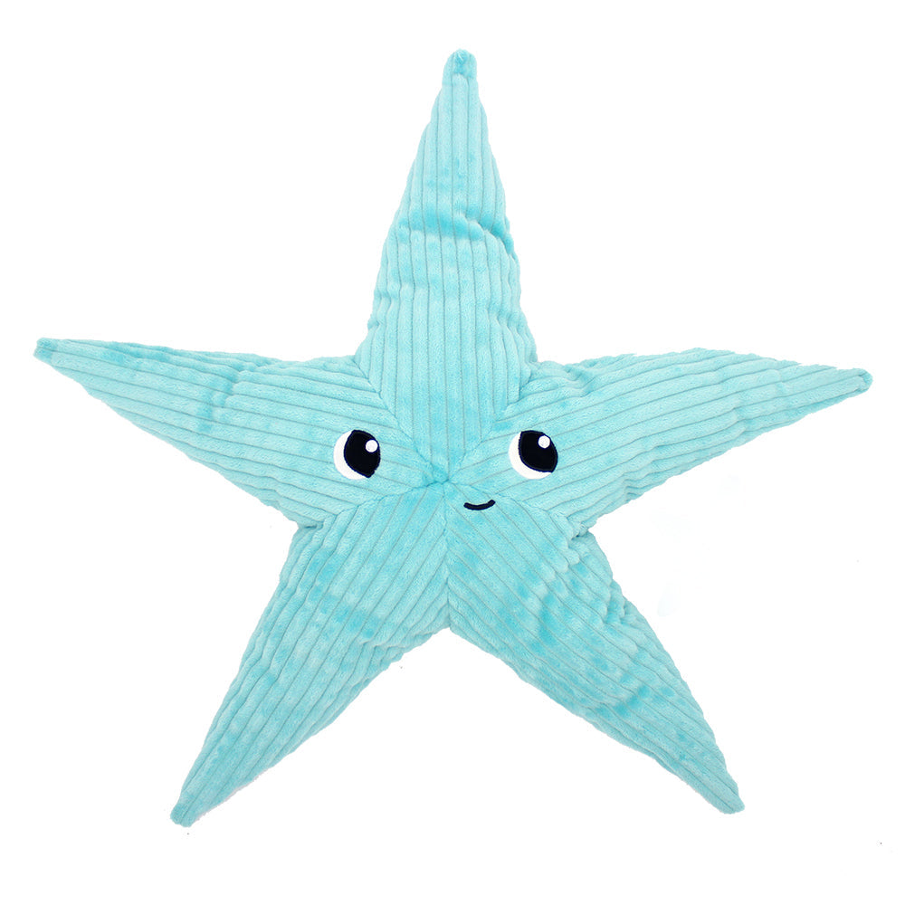 Peluche étoile de mer Wahou maman et son bébé bleu aqua – Les Ptipotos – vue 4