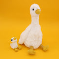 Peluche oie Jébongou maman et son bébé blanc – Les Ptipotos