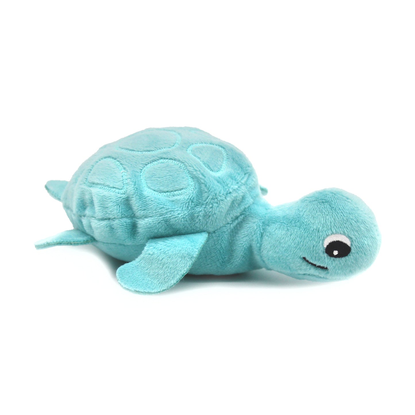 Peluche tortue Sauvenou maman et son bébé bleu aqua – Les Ptipotos – vue 5