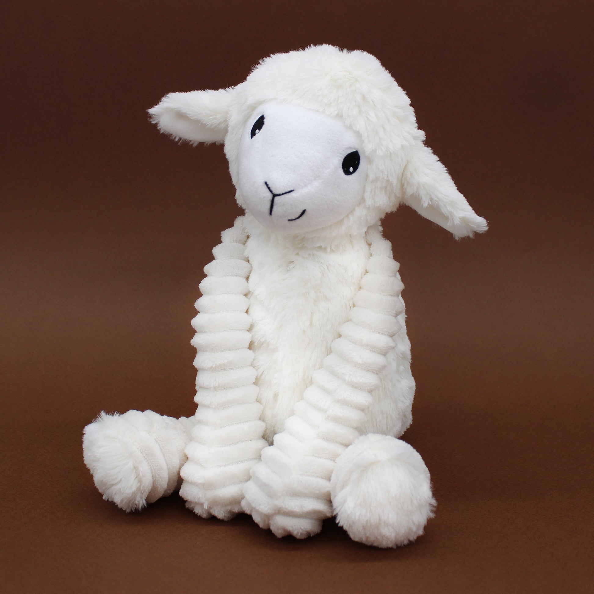 Peluche mouton Olou maman et son bébé blanc – Les Ptipotos – vue 4